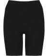 NS744 Native Spirit Ladies Ribbed Shorts Black colour image